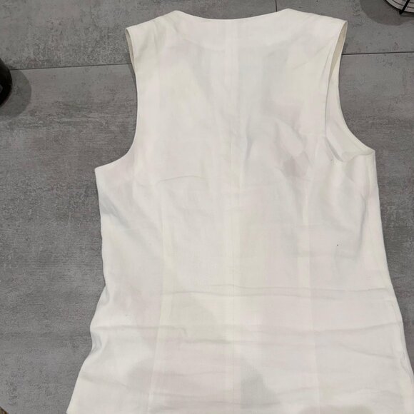 Joe Jean's Women's Maeve Vest - Size XS, Ivory - Picture 6 of 6